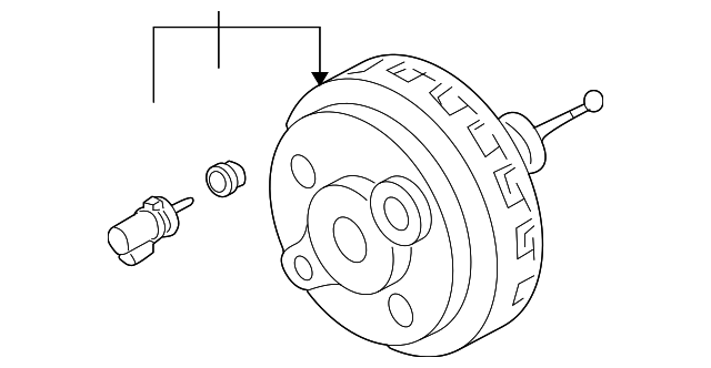 Power Brake Booster 7L5-612-105-H