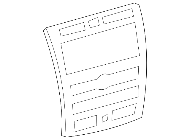 Trim Plate 3D0-035-122-A-8X3