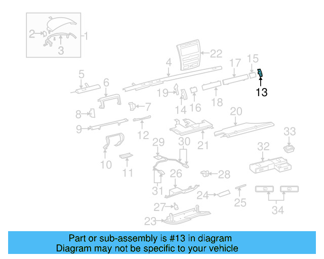 End Cap 3D0-858-420-C-1SG