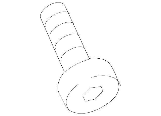 Front Belt Assembly Upper Bolt N-912-355-01