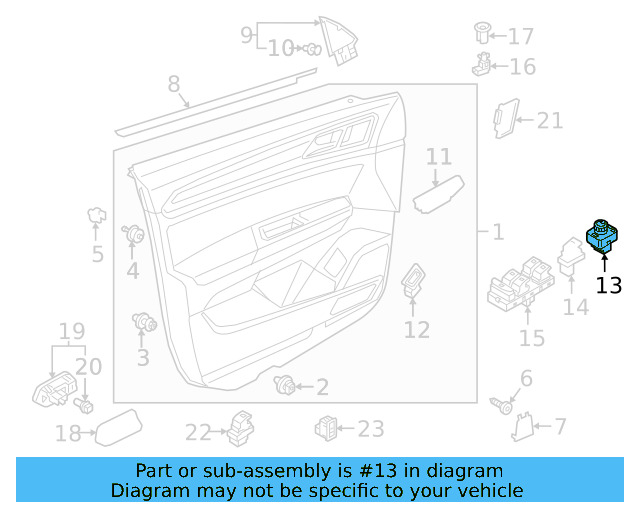 Mirror Switch 3CN-959-565-A-ICX - View 4