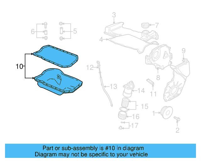 Oil Pan 021-103-601-L - View 8