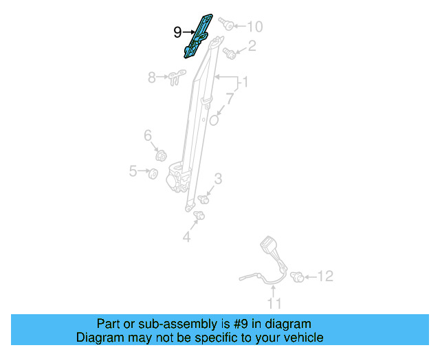 Height Adjuster 4M0-857-819 - View 3