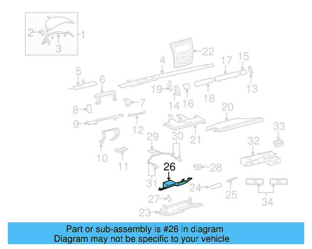 Trim 3D0-819-955-4A1 - View 8