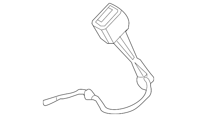 Buckle End 5NN-857-755-MNB - View 3