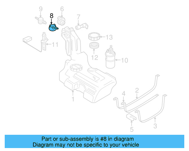 Valve 8D0-201-751-A - View 10