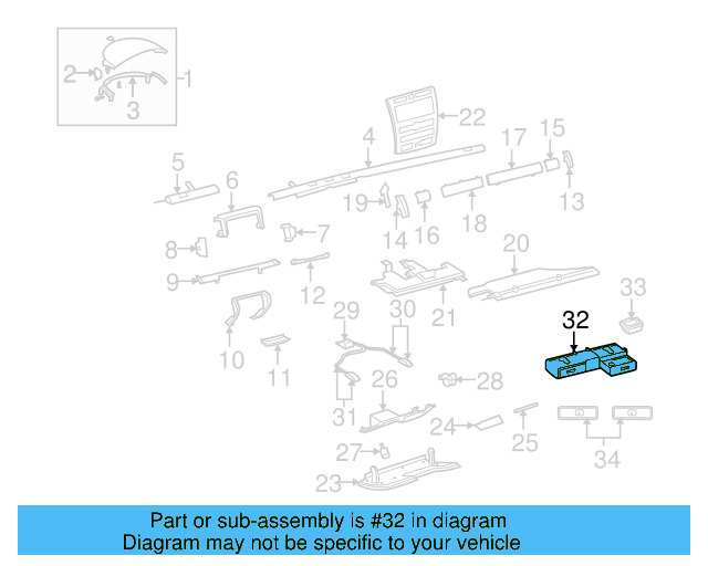 Holder 3D0-857-558-E-B41 - View 2