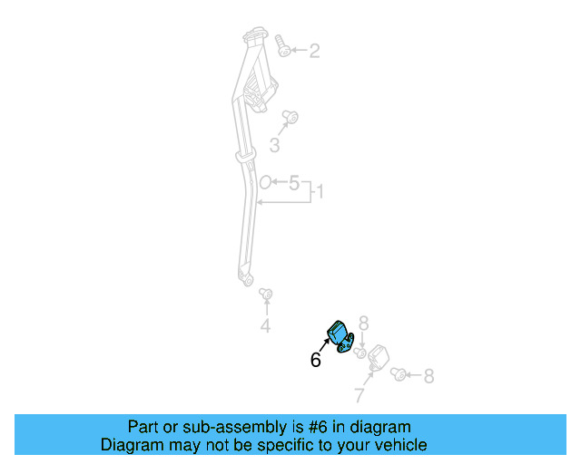Buckle End 5NL-858-491-MNB - View 4