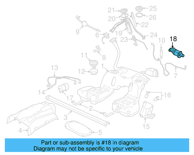 Fuel Pressure Regulator 078-133-534-C - View 2
