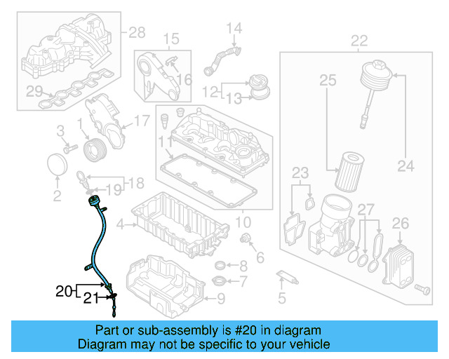 Tube 03L-103-634-Q - View 5