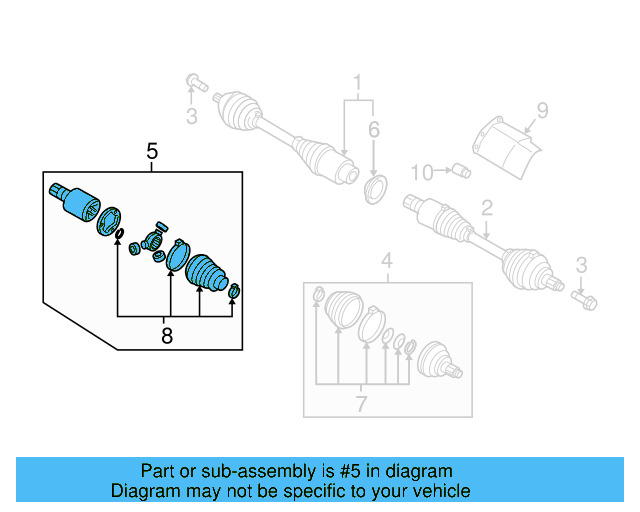 Outer Boot 1K0-498-203-A - View 8