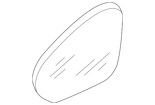 Mirror Glass 5K0-857-521-A - View 18