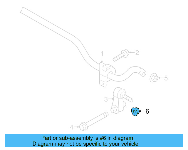 Stabilizer Link Lock Nut N-901-838-03 - View 5
