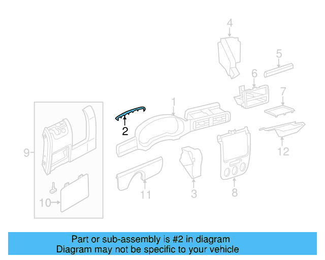 Blank Cover 1K0-959-623-C-3X1 - View 9