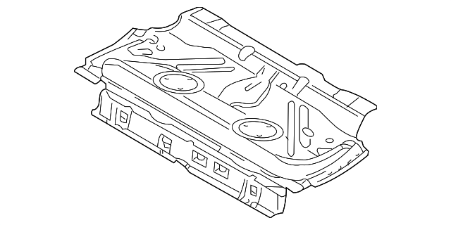 Front Floor Pan 1C0-813-111-B - View 3