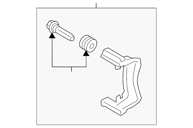 Caliper Mount 1K0-615-425-AD - View 3