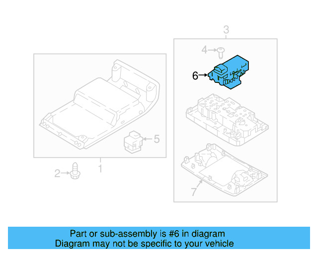 Front Lamp Assembly 5GM-947-105-A-WHI