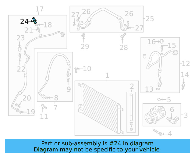 Pressure Sensor 4H0-959-126-C - View 33