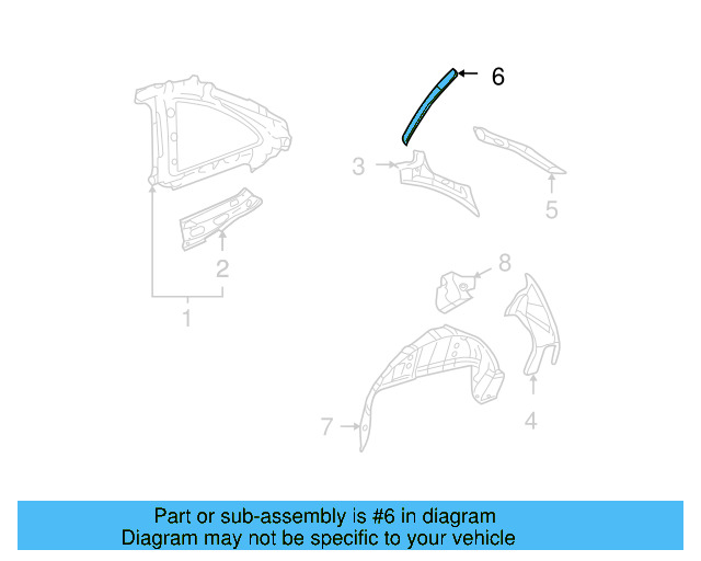 Side Panel 1C0-810-421-A - View 3