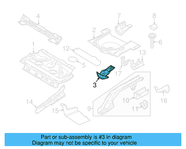 Floor Reinforced 1Y0-804-490 - View 10