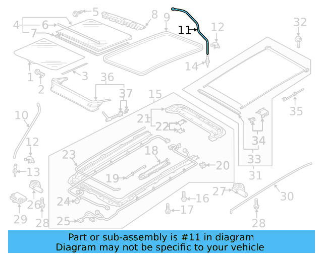 Drain Hose 5G0-877-228 - View 65