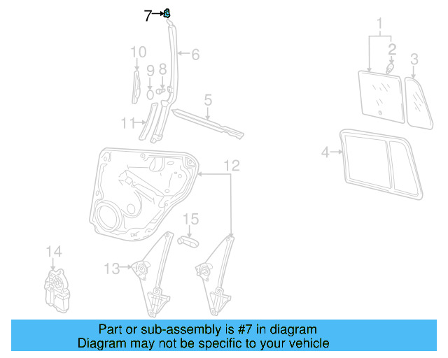 Channel Clip 1J4-839-061 - View 3