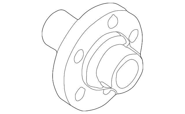 Hub 8D0-407-615-E - View 4