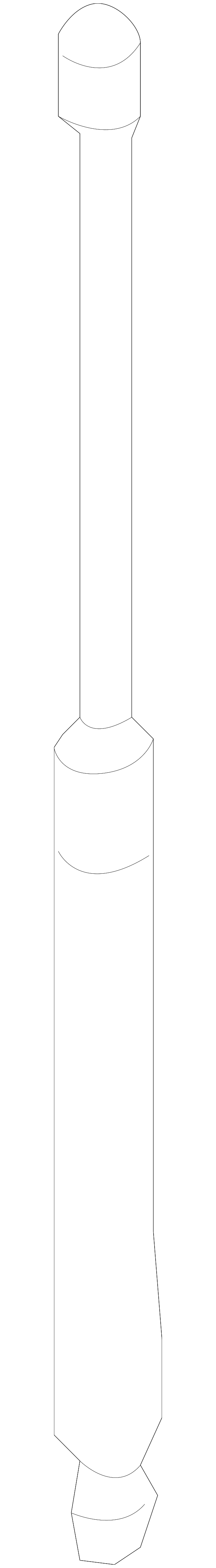 Support Cylinder 3C8-823-359-B - View 4
