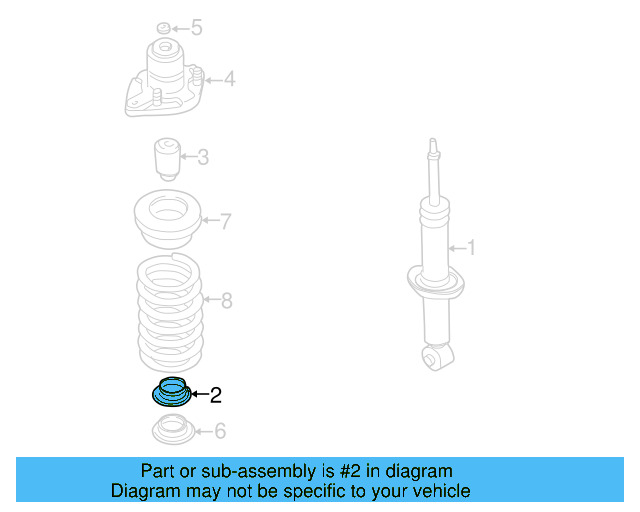 Strut Packing 8E0-512-109-B
