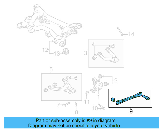 Suspension Cross 8E0-505-145-M