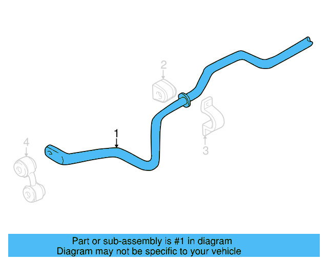 Stabilizer Bar 3B0-511-409-C
