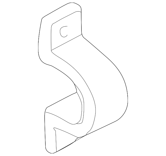 Stabilizer Bar Bracket 8A0-511-439 - View 4