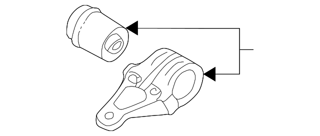 Axle Beam Bracket 4B0-501-522-E - View 6