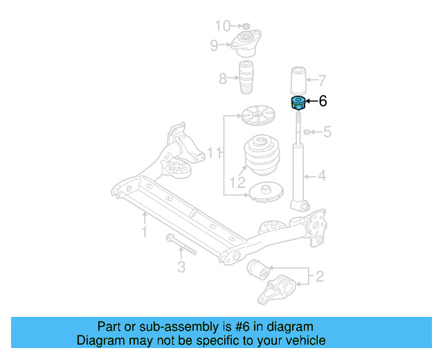 Shock Cap 6Q0-513-269-L - View 23