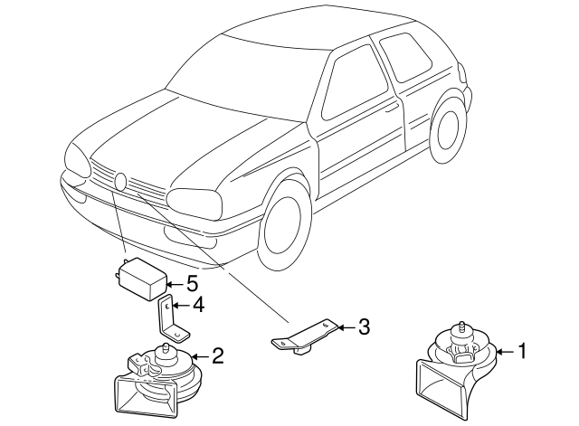 Horn 1HM-951-219-D - View 7