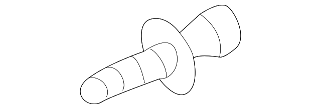 Wheel Opening Molding Rivet N-038-550-1 - View 11