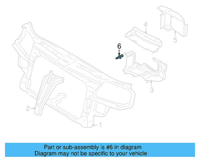 Wheel Opening Molding Rivet N-038-550-1 - View 10