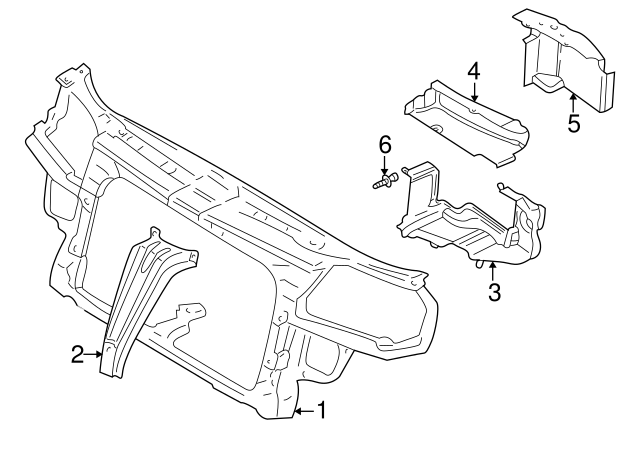 Lock Support 1J0-805-567-B - View 5