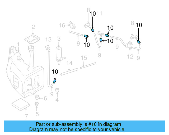 Connector Hose 443-955-665 - View 20