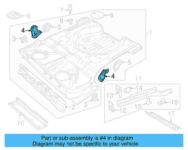 Center Bracket 5C5-804-094 - View 6