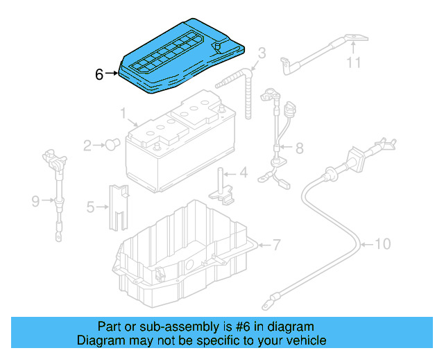 Battery Box 7P0-801-283 - View 14