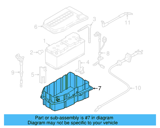 Drain Hose 7L0-915-531 - View 10