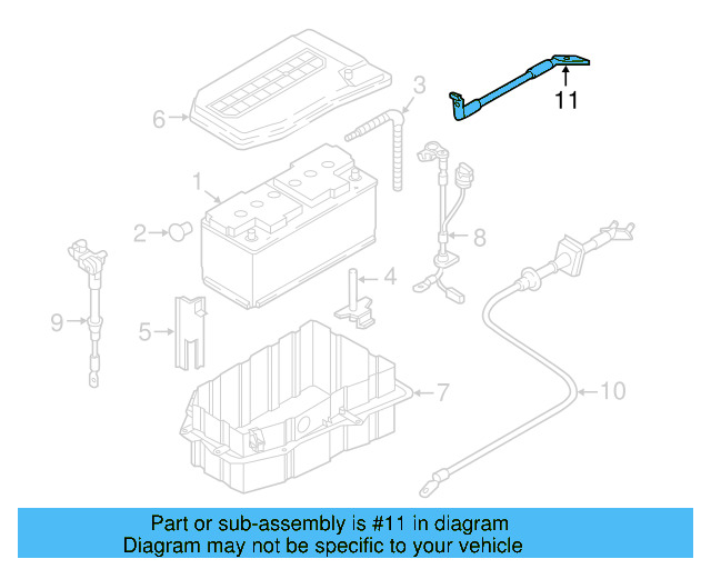 Positive Cable 7P0-971-225-B - View 15