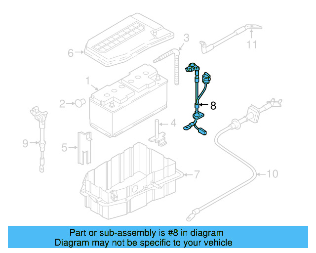 Positive Cable 7P0-971-225-B - View 16