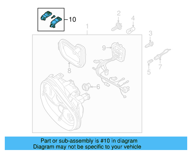 Repair Kit 1J0-998-226 - View 5