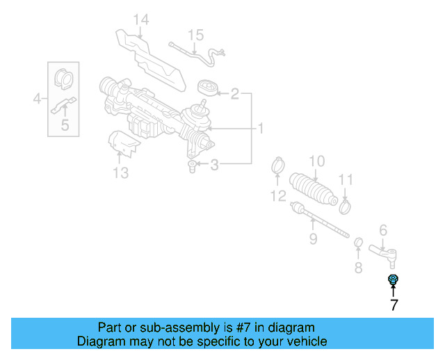 Outer Tie Rod Lock Nut N-909-429-02 - View 67