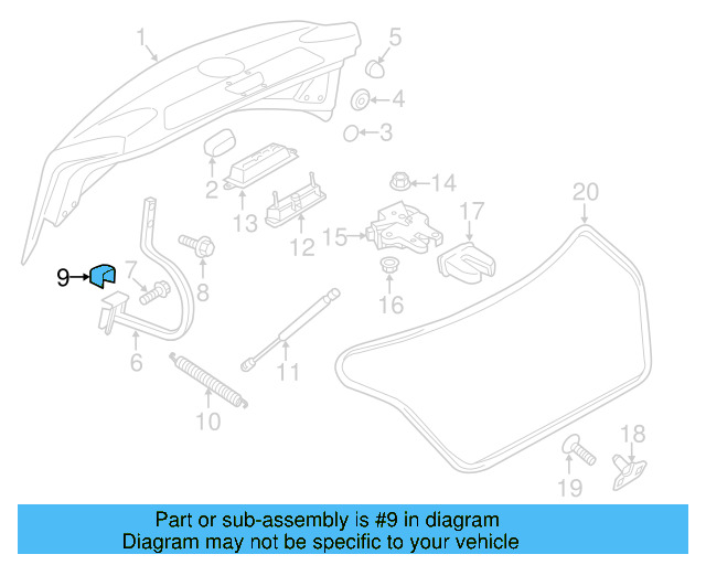 Mount Bracket Nut N-015-082-10 - View 75