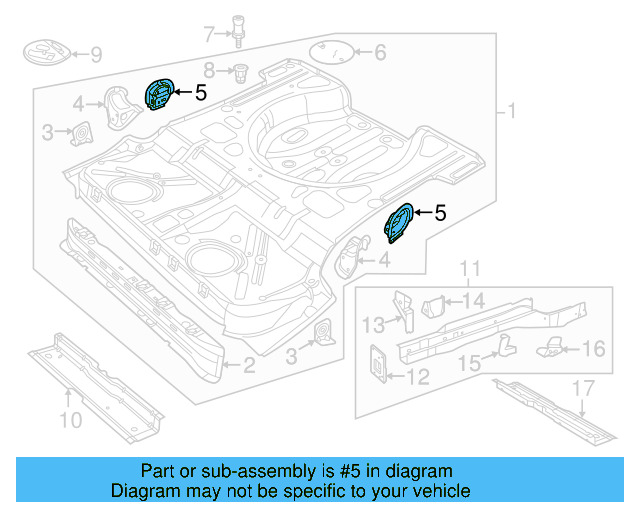 Rear Plate 5C5-804-213 - View 11