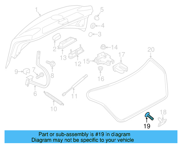 Striker Screw N-908-747-01 - View 12
