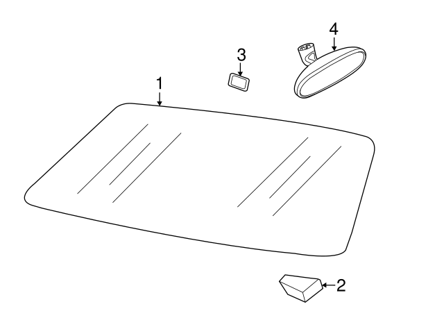 Mirror Inside Retainer Plate 3AA-845-543-B - View 28